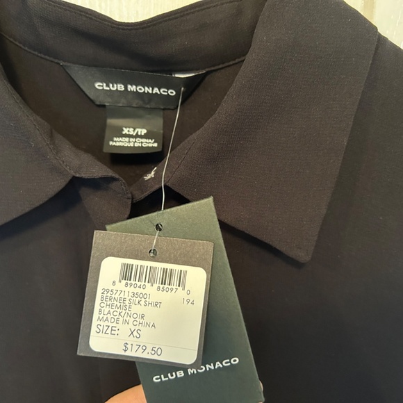 Club Monaco Silk Shirt - Picture 4 of 4